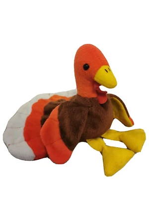 TY Beanie Babies Gobbles the Turkey Retired Vintage - Image 1 of 4