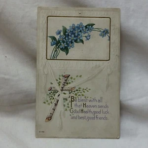 Vintage Greeting Postcard Friend - Picture 1 of 5