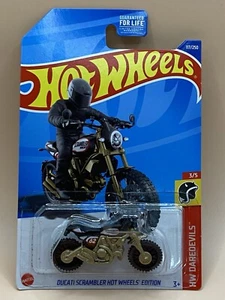 Hot Wheels Ducati Scrambler Hot Wheels Edition #117/250 2022 HW Daredevils 3/5 - Picture 1 of 2