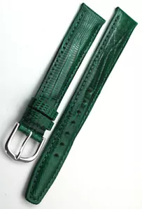 16mm echt Eidechse UHRBAND skin Lizard BAND Strap Deutscher Hersteller Graf - Picture 1 of 2