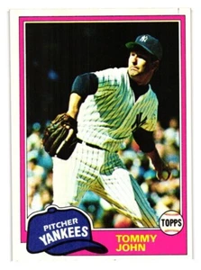 1981 Topps - #550 Tommy John - Picture 1 of 2