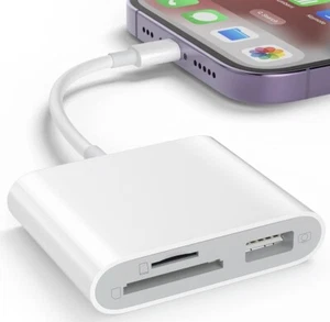3 in 1 Card Camera Reader and USB Camera Adapter - Picture 1 of 10