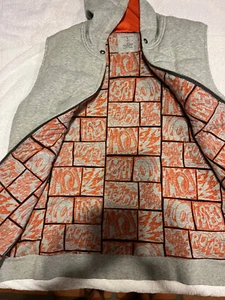 Lands End thermal quilted cotton vest with hood, size XL (size 18/20) - Picture 1 of 6