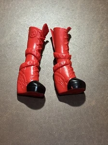 My little pony equestria girls rainbow rocks sunset shimmer red boots shoes - Picture 1 of 2