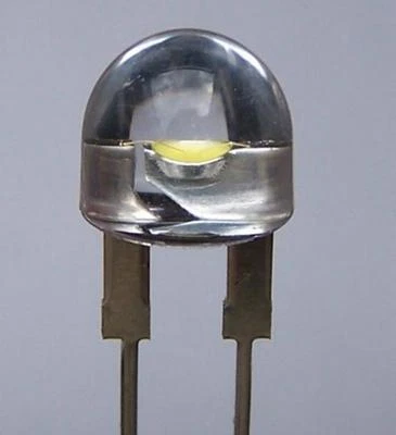 MARKENLOS Sortiment / HighPower Led 0,3 - 0,4 Watt max./ Weiß Blau Grün Rot Gelb / 8mm Led