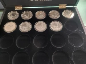 EMIBOR - KRUGERRAND (2017-2025). SERIE COMPLETA. 9 monedas de plata. S/C - Imagen 1 de 5