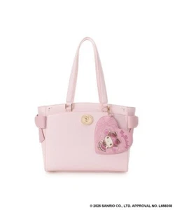 SAMANTHA VEGA My Melody Collection A4 Tote Bag Pink Sanrio 2025 Double Handles - Picture 1 of 3