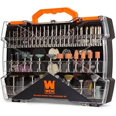 WEN 230282A 282-Piece Rotary Tool Accessory Kit with Carrying Case - Image 1 of 4