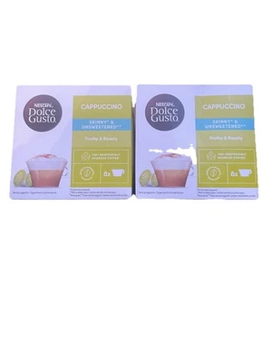 Cápsulas de café delgadas y sin azúcar Nescafé Dolce Gusto CAPPUCCINO 16 - ENVÍO GRATIS Foto 1 de 4