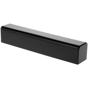 Base de Exhibición Rectangular Acrílico Negro Plymor, 12" W x 2" D x 2" H - Imagen 1 de 3