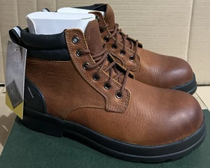Muck Boots Herren Chore Farm Leder hellbraun weit wasserdicht Mehrzweckstiefel UK 7 - Bild 1 von 7