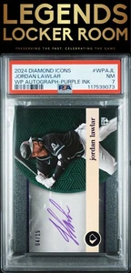 2024 Topps Diamond Icons White Polychromatink Jordan Lawlar Auto Purple PSA 7 - Picture 1 of 2