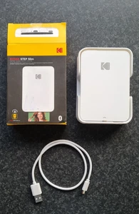 KODAK STEP Slim Instant Mobile Photo Printer – Wireless Bluetooth ZINK – White - Picture 1 of 15