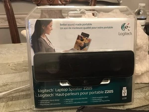 Altavoz portátil para computadora Logitech Z205 - negro ligero clip sellado de fábrica - Imagen 1 de 4