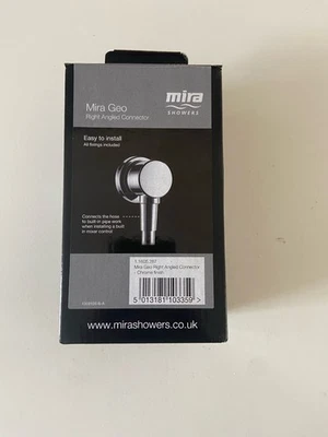 Mira Geo Right Angled Connector / Shower Hose Connector