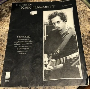 The Art Of Kirk Hammett Songbook 30+ Metallica Solos Licks Guitar Tab Tablature - Picture 1 of 2
