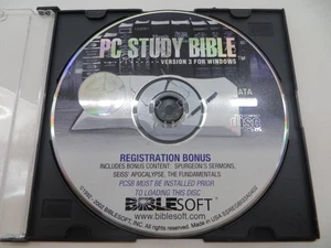 Biblia de Estudio PC Versión 3 Para Windows Bono de Registro 3.3A (2002, Biblesoft) - Imagen 1 de 4