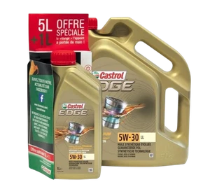 Castrol EDGE LL 5W30 Motoröl 5L + 1 L - Vollsynthetisch für Benzin & Diesel - Bild 1 von 1