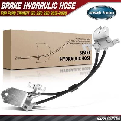Rear Center Brake Hydraulic Hose for Ford Transit 150 250 350 2015-2020 Transit - Image 1 of 4