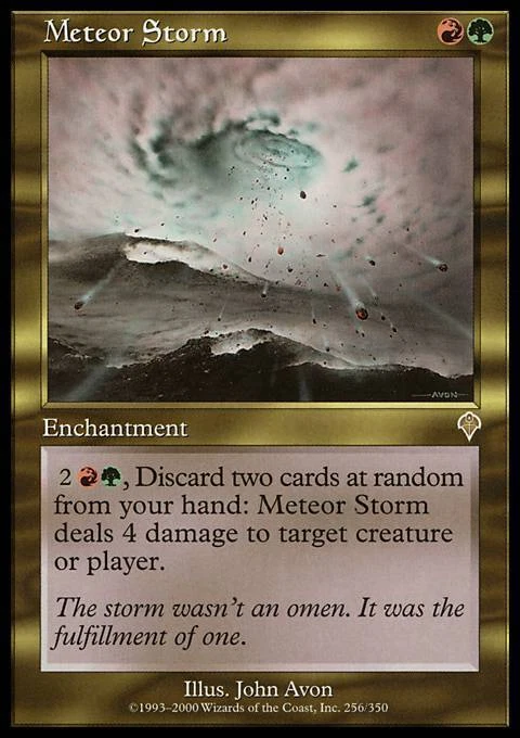 Meteor Storm ~ Near Mint Invasion MTG Magic UltimateMTG Multi-Color Card - Image 1 of 1