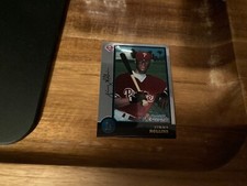 1998 Bowman Chrome #181 Jimmy Rollins rookie card - ungraded