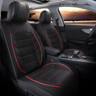 Produktbild - 5-Seat Autositzbezüge Set Sitzschutz Schutz PU-Leder Fit für Mercedes Benz