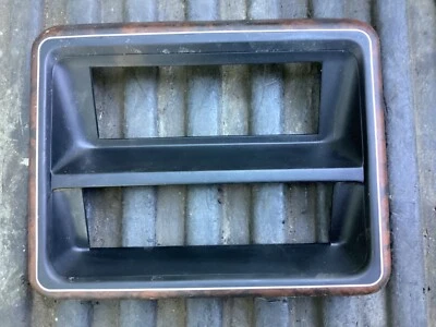 Ford F150 F250 F350 Bronco 1990 tablero radio bisel grano de madera moldura OEM usado bonito Foto 1 de 4