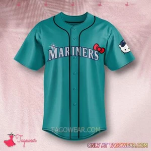 Seattle Mariners Hello Kitty 50th Anniversary Baseball - Picture 1 of 5