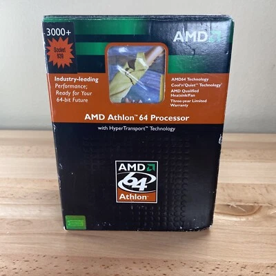 AMD Athlon 64 Processor 3000+ Socket 939-Does NOT Include Hypertransport Tech. - Image 1 of 4