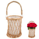  Containers for Fruit Home Storage Baskets Rattan Portable Flower