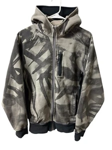 Lululemon Men’s Size M Abstract Camouflage Grey Hoodie - Picture 1 of 8