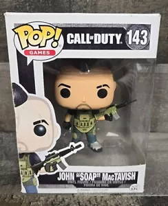Funko Pop! Vinyl: Call of Duty John ""Soap"" MacTavish #143 BESCHÄDIGT - Bild 1 von 12