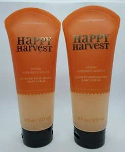 2 X Simple pleasures Spiced Pumpkin Harvest Body Scrub 8 fl oz/ 237 ml. new - Picture 1 of 2