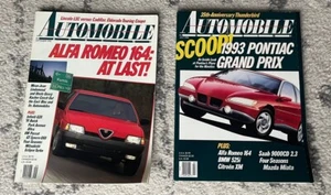 Vintage Automobile Magazine July & September 1990 Volume 5 #4 & 6 Lot of 2 - Picture 1 of 10