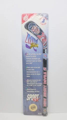 NOS VTG 1997 SPORT FX DOUG GILMOUR NEW JERSEY DEVILS Mini Stix Hockey Stick NHL Cover