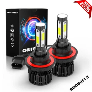 For Jeep Patriot 2010-2017 2X 6000K White 9008 H13 LED Headlight Kit Hi/Lo Bulbs - Picture 1 of 11