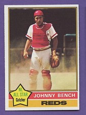 1976 Topps #300 Johnny Bench NM-MINT FANTASTIC HOF Reds