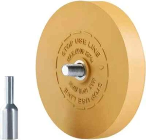 Rueda de borrador removedor de calcomanías elimina rayas cintas de vinilo y pegatinas - Imagen 1 de 3