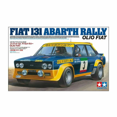 Tamiya 20069 Fiat 131 Abarth Rally Olio Fiat Kit Montaggio 1/20 - Immagine 1 di 4