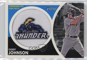 2012 Heritage Minor League Edition Manufactured Hat Logo Cody Johnson Patch