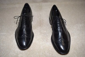 PRECIOSOS OXFORDS JOHNSTON & MURPHY "ARISTOCRAFT" HECHOS EN EE. UU. 12 D $275 - Imagen 1 de 7