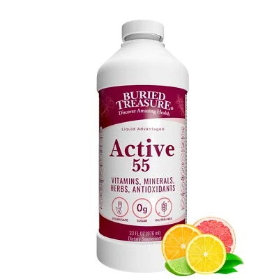 Active 55 Liquid Multivitamin and Mineral Supplement - Image 1 of 4