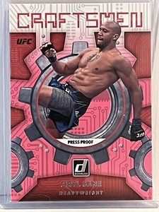 2022 Donruss UFC Craftsmen Press Proof Pink #20 Ciryl Gane - NM-MT