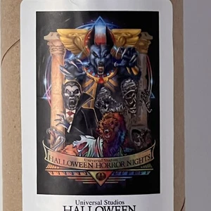 HHN Universal Monsters Halloween Horror Nights 2022 Artist Series Poster 24 x 30 - Picture 1 of 3