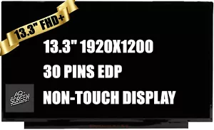LP133WU1 SPD2 SPD1 B133UAN01.3 NV133WUM-N65 LED LCD Screen Panel HP 13-be - Picture 1 of 5