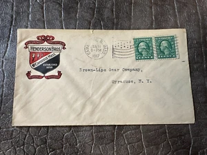 Sobre publicitario 1917 #MISC8455 - HENDERSON BROS - CAMBRIDGE MASS. - Imagen 1 de 1