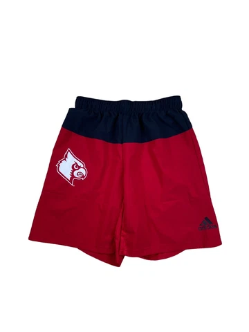 Men’s Louisville Cardinals Adidas Athletic Training Shorts Size M Excellent Cover
