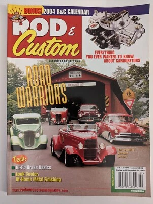 Rod And Custom Magazine Hot Rod Cars December 2003  - Image 1 of 4