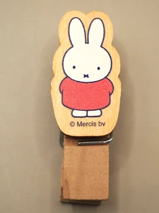 Miffy Dick Bruna Wood Pinch Japan C599 - Picture 1 of 5