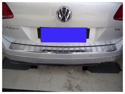 Rear Bumper Trunk Sill Plate Protector Guard Tread Trim For VW Touareg 2011-2018 - Image 1 of 3